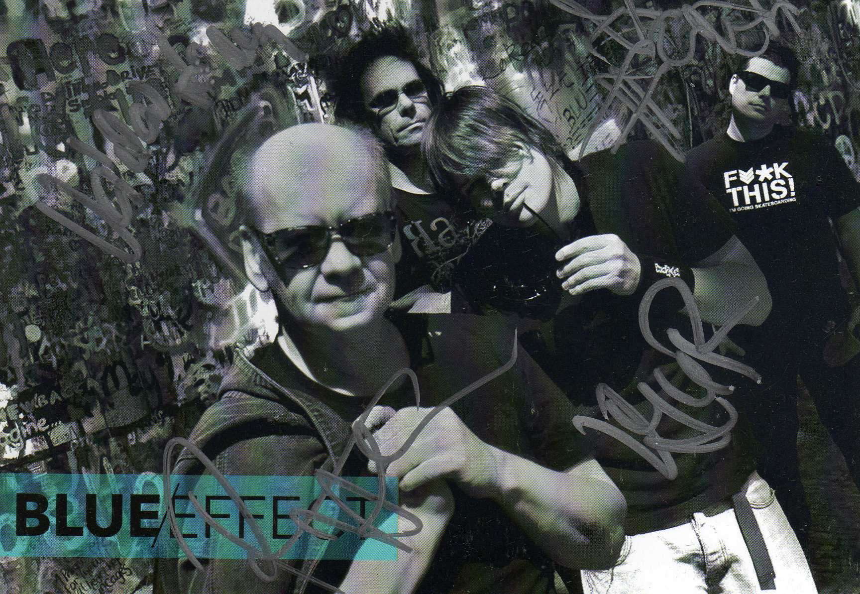 Blue Effect - Hudební Skupina - podpis
